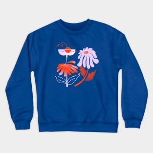 Cocktail Flowers Crewneck Sweatshirt